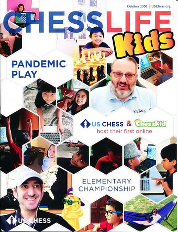 CLEARANCE - Chess Life For Kids Magazine - October 2020 Issue