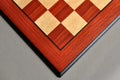 Coral Ash and Bird's Eye Maple Standard Traditional Chess Board