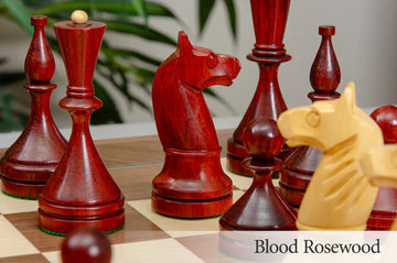 The Circa 1961 Baku Series Wood Chess Pieces - 4.2