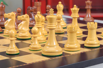 The Fischer Spassky Series Commemorative Chess Pieces - 3.75