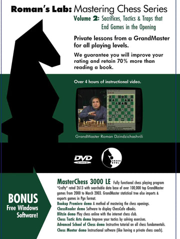 ROMAN'S LAB - VOLUME 2 - Sacrifices, Tactics & Traps that End Games in the Opening