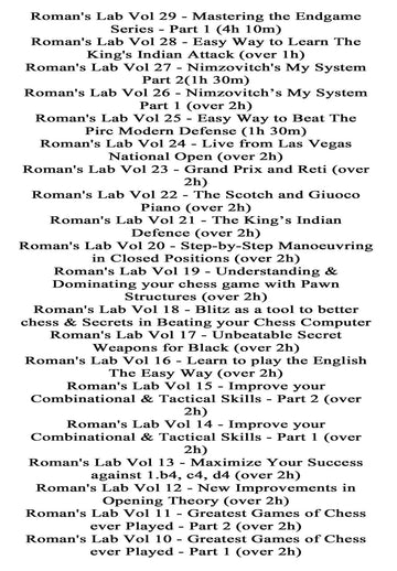 The Complete Roman's Lab on DVD - VOLUMES 1-117 - 5 DVDs