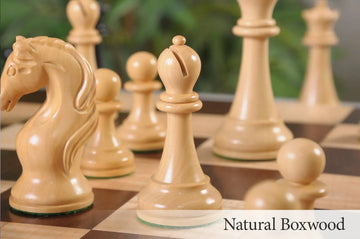 The Camaratta Collection - The Piatigorsky Cup Series Luxury Chess Pieces - 4.4