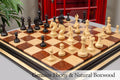The Lucca Series Artisan Chess Pieces - 4.4