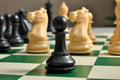 The Marshall Series Plastic Chess Pieces - 3.75