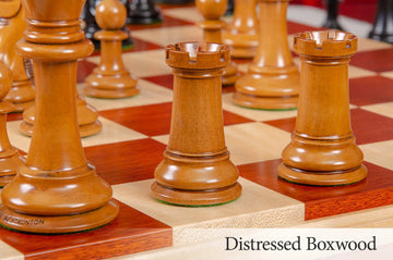 Genuine Staunton® x The Camaratta Collection - The Definitive Morphy Series Luxury Chess Pieces - 4.4