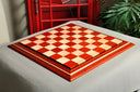 Signature Contemporary II Chess Board - Padauk/ Curly Maple - 2.5" Squares