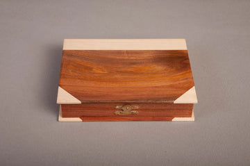 BOOK WOODEN MAGNETIC Travel Chess Set - LARGE