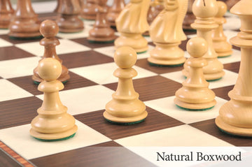 The Royale Chess Set, Box, & Board Combination