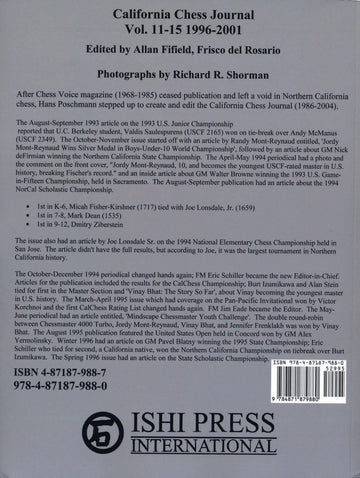 California Chess Journal - Vol. 11-15 - 1996-2001