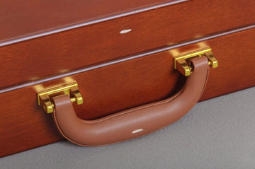 IMPERFECT - MAHOGANY - LOGO - Briefcase