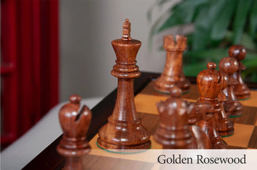 The Reykjavik II Series Tournament Chess Set and Tiroir Combination
