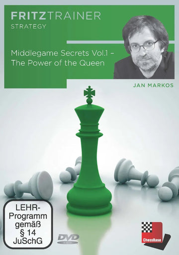 CLEARANCE - Middlegame Secrets  - The Power of the Queen - Jan Markos - Vol. 1