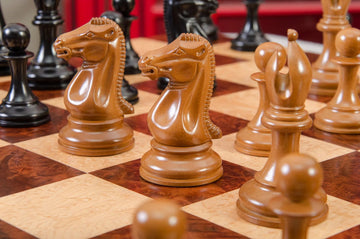 The Golden Collector Series Luxury Chess Pieces - 4.4