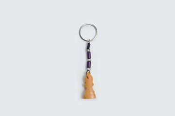 Wooden Chess Key Chain