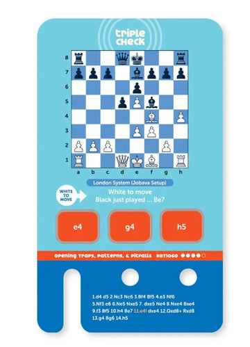 Triple Check Opening Traps, Patterns, & Pitfalls Deck (Cards Only)