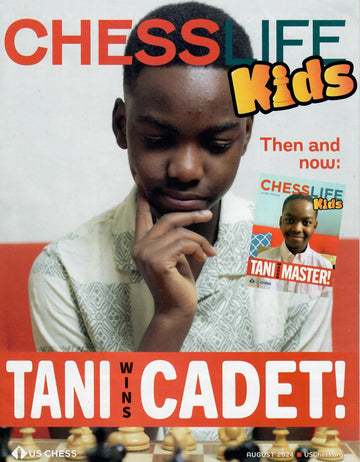 CLEARANCE - Chess Life for Kids Magazine - August 2024 Issue