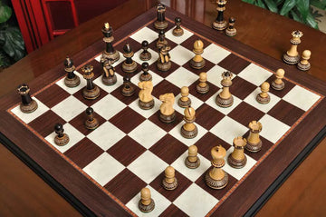 The Burnt Grandmaster Series Chess Pieces - 4.0