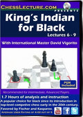 E-DVD King's Indian for Black Lectures 6-9 - Chess Lecture - Volume 83