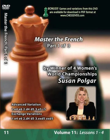 E-DVD WINNING CHESS THE EASY WAY - VOLUME 11 - Mastering The French - PART 1