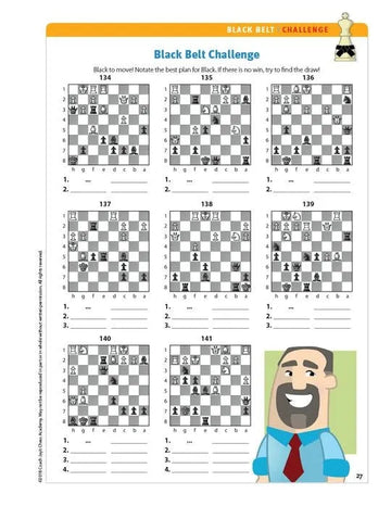 Coach Jay's Chess Academy - #7 Black Belt Puzzles