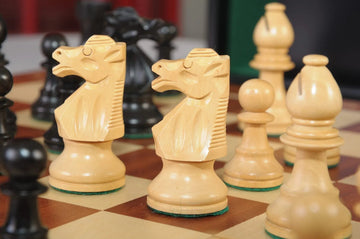The Club Series Chess Set, Box, & Board Combination