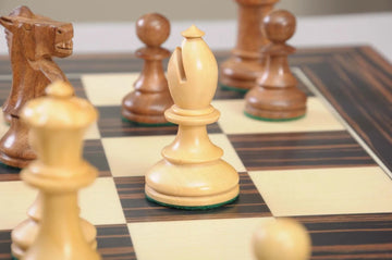 The B.H. Wood Series Chess Pieces - 3.75
