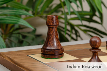 The Circa 1961 Baku Series Wood Chess Pieces - 4.2