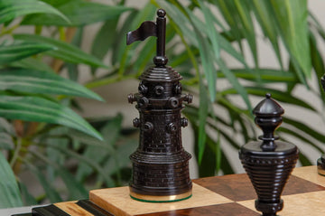 The Anglo-Dutch Reproduction Series Luxury Wood Chess Pieces - 4.75