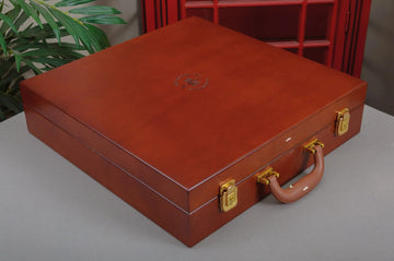 IMPERFECT - MAHOGANY - LOGO - Briefcase