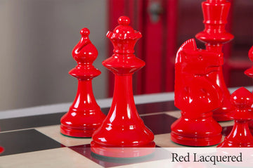 The W.T. Pinney Series Chess Pieces - The Camaratta Collection - 4.75