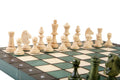 The Large Green Magnetic Chess Set