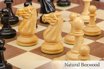 The Circa 1940 Soviet Club Series Chess Pieces - 4.0