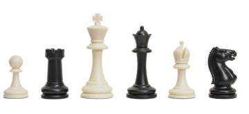 Master Single Weighted - 3.75" King - Black & White