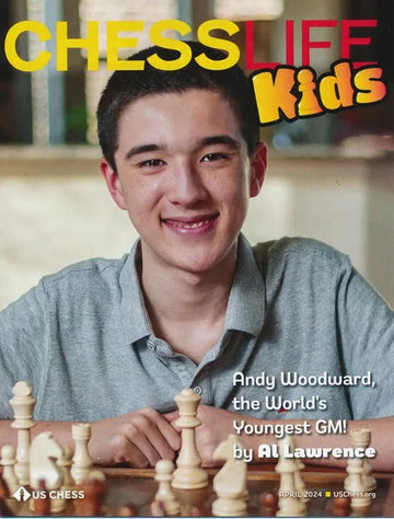 CLEARANCE - Chess Life for Kids Magazine - April 2024 Issue