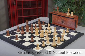 American Staunton Series Chess Pieces - 3.75