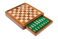 WOODEN MAGNETIC Travel Chess Set - 12