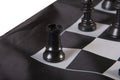 Analysis Chess Pieces and Cinch Chess Board Bag Combo