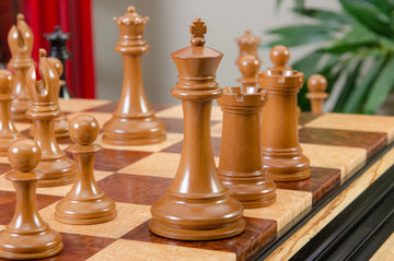 The Golden Collector Series Luxury Chess Pieces - 4.4