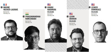 The 2024 Saint Louis Rapid & Blitz Official Series Chess Pieces - DGT-Enabled