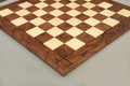 Walnut Burl & Maple Reproduction of the Drueke Chess Board - 2.5