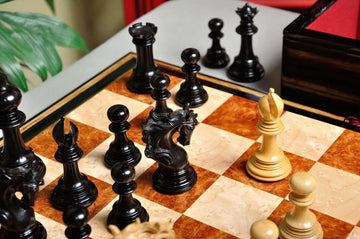 The Forever Collection -  Benevento Series Artisan Chess Pieces - 4.4