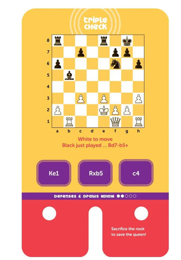 Triple Check Defense & Draws Deck (Cards Only)