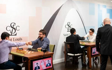 The 2024 Saint Louis Rapid & Blitz Commemorative Series Chess Pieces