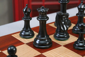 The Morphy Series Timeless Luxury Chess Pieces - 4.4