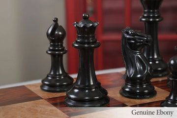 Genuine Staunton® x The Camaratta Collection - The Definitive Morphy Series Luxury Chess Pieces - 4.4