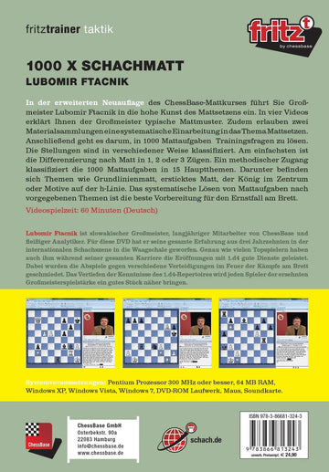 CLEARANCE - 1000 X Checkmate - Lubomir Ftacnik