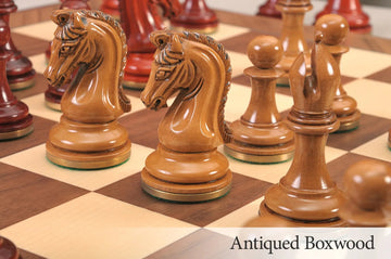 The Imperial Collector Series Luxury Chess Pieces with Brass Weighting - 4.4