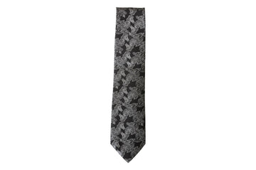Gray Paisley - Chess Tie
