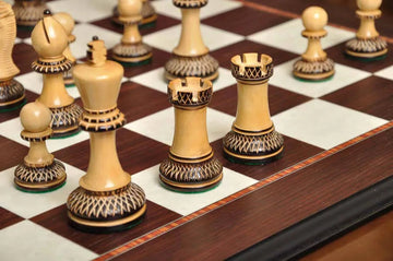 The Burnt Grandmaster Series Chess Pieces - 4.0